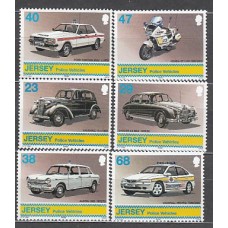 Jersey - Correo 2002 Yvert 1026/31 ** Mnh Automóviles