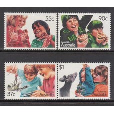 Australia - Correo 1987 Yvert 1029/32 ** Mnh