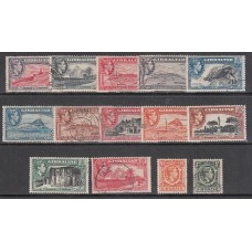 Gibraltar - Correo 1938-47 Yvert 103/16 usado Vistas