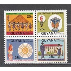 Guayana Britanica - Correo Yvert 1030/3 ** Mnh