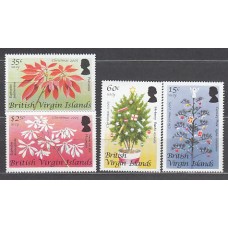 Virgenes - Correo Yvert 1035/8 ** Mnh  Flores