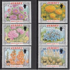 Jersey - Correo 2002 Yvert 1039/44 ** Mnh Flores