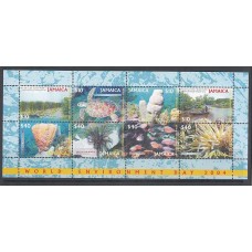 Jamaica - Correo Yvert 1039/46 ** Mnh Fauna marina