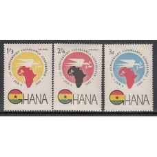 Ghana - Correo 1962 Yvert 103+A.9/10 ** Mnh