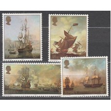 Jersey - Correo 1974 Yvert 104/7 ** Mnh Barcos