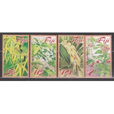 Fidji - Correo Yvert 1040/3 ** Mnh Flores