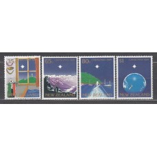 Nueva Zelanda - Correo 1989 Yvert 1041/4 ** Mnh Navidad
