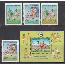 Irak - Correo Yvert 1047/50+Hb 34 ** Mnh Deportes fútbol