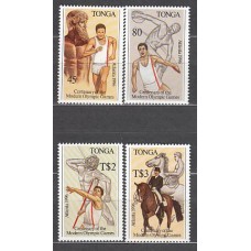 Tonga - Correo Yvert 1049/52 ** Mnh Deportes