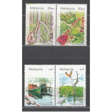 Malaysia - Correo Yvert 1050/3 ** Mnh  Manglar de Perak