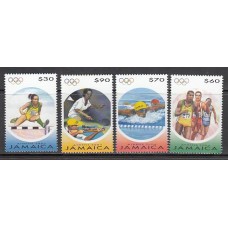 Jamaica - Correo Yvert 1051/4 ** Mnh Olimpiadas de Atenas