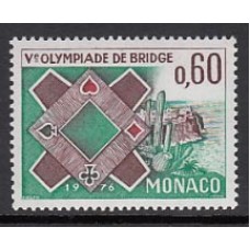 Monaco - Correo 1976 Yvert 1052 ** Mnh  Olimpiada de bridge
