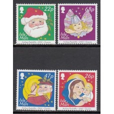 Man - Correo 2002 Yvert 1054/57 ** Mnh Navidad