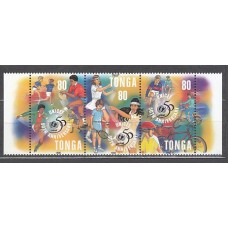 Tonga - Correo Yvert 1055/7 ** Mnh Unicef