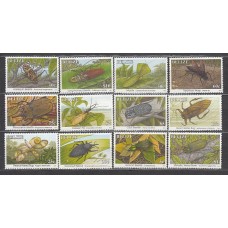 Belize - Correo Yvert 1059/70 ** Mnh Fauna insectos