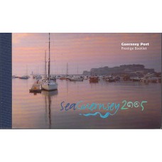 Guernsey - Correo 2005 Yvert 1063 Carnet ** Mnh Barcos y fauna