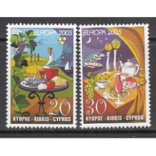 Chipre - Correo 2005 Yvert 1064/5 ** Mnh Europa