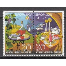 Chipre - Correo 2005 Yvert 1066/7 ** Mnh Europa