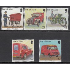 Man - Correo 2003 Yvert 1069/73 ** Mnh Vehículos