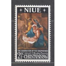 Niue - Correo Yvert 106 ** Mnh Navidad