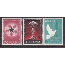Ghana - Correo 1962 Yvert 107/9 ** Mnh