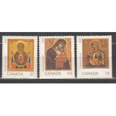 Canada - Correo 1988 Yvert 1072/4 ** Mnh Navidad