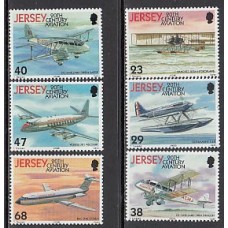 Jersey - Correo 2003 Yvert 1075/80 ** Mnh aviones