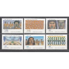 Nueva Zelanda - Correo 1990 Yvert 1078/83 ** Mnh