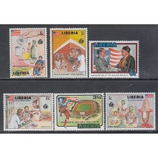 Liberia - Correo 1987 Yvert 1079/84 ** Mnh