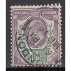 Gran Bretaña - Correo 1902-10 Yvert 107 usado Eduardo VII