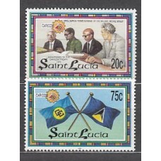 Santa Lucia - Correo Yvert 1080/1 ** Mnh