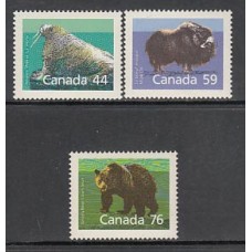 Canada - Correo 1989 Yvert 1080/2 ** Mnh Fauna