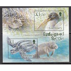 Guernsey - Correo 2006 Yvert 1085/6 ** Mnh Fauna