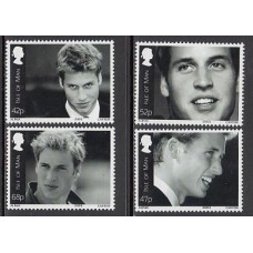 Man - Correo 2003 Yvert 1087/90 ** Mnh Principe William