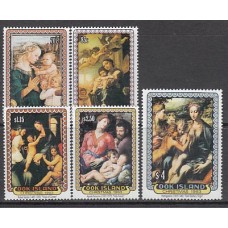 Cook - Correo Yvert 1087/91 ** Mnh Navidad