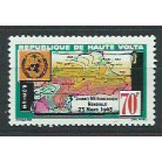 Alto Volta Correo Yvert 109 ** Mnh  Meteorología