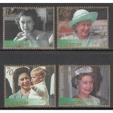 Bahamas - Correo 2002 Yvert 1096/9 ** Mnh Isabel II