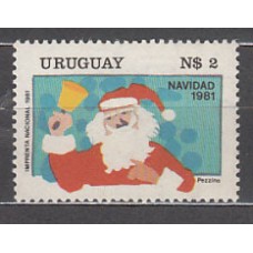 Uruguay - Correo 1981 Yvert 1096 ** Mnh Navidad