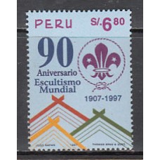 Peru - Correo 1997 Yvert 1099 ** Mnh Scouts