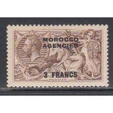 Marruecos Ingles - Correo Tipo II Yvert 10 * Mh