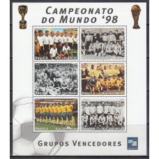 Angola Correo Yvert 1100/5 ** Mnh  Deportes fútbol