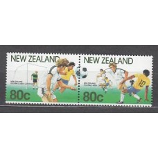 Nueva Zelanda - Correo 1991 Yvert 1102/3 ** Mnh Deportes. Fútbol