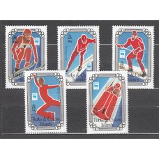 Turk y Caicos - Correo Yvert 1102/6 ** Mnh  Deportes olimpicos