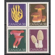 Canada - Correo 1989 Yvert 1104/7 ** Mnh Setas