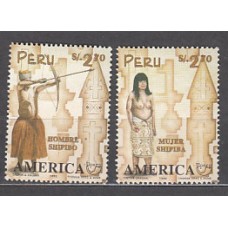 Peru 1997 Upaep Yvert 1105/6 ** Mnh