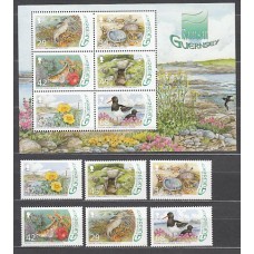 Guernsey - Correo 2006 Yvert 1106/11+H.60 ** Mnh Fauna