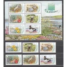 Guernsey - Correo 2006 Yvert 1106/11+H.60 ** Mnh Fauna