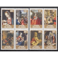 Cook - Correo Yvert 1107/14 ** Mnh Navidad