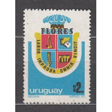 Uruguay - Correo 1982  Yvert 1109 ** Mnh Escudo