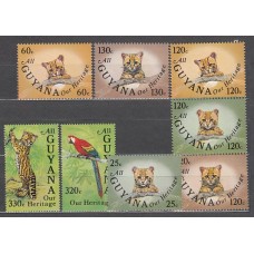 Guayana Britanica - Correo Yvert 1111/8 ** Mnh Fauna